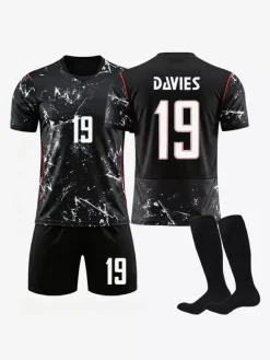Ensemble de 3 maillots extérieurs de l'équipe nationale du Canada 2026 n° 19 Davies et n° 10 J. David