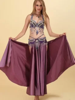 Ensemble de danse du ventre 3 pièces pour femme
