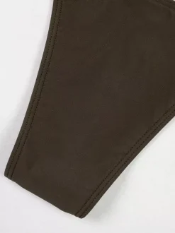 Ensemble de maillot de bain et cache-maillots noirs vêtements de sport à lacets sans manches