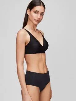 Ensemble de soutien-gorge et culotte amovibles confortables sans coutures pour poitrine large