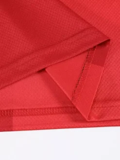 Ensemble personnalisé 3 pièces de maillot domicile rouge à manches courtes du Canada 2026