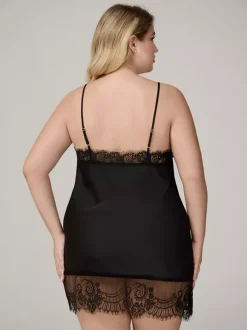 Ensemble sexy en mousseline à manches longues et col en V pour la maison