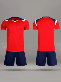 Ensemble Sport Football Manches Courtes 2 Pièces Personnalisation Homme