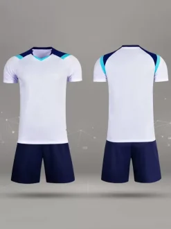 Ensemble Sport Football Manches Courtes 2 Pièces Personnalisation Homme