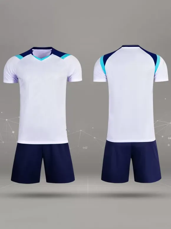 Ensemble Sport Football Manches Courtes 2 Pièces Personnalisation Homme