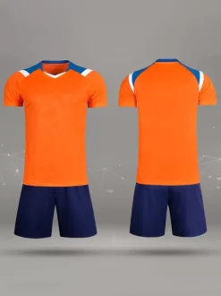Ensemble Sport Football Manches Courtes 2 Pièces Personnalisation Homme