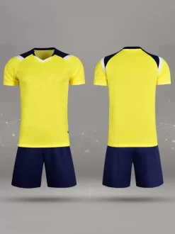 Ensemble Sport Football Manches Courtes 2 Pièces Personnalisation Homme