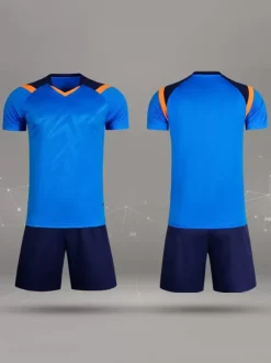Ensemble Sport Football Manches Courtes 2 Pièces Personnalisation Homme