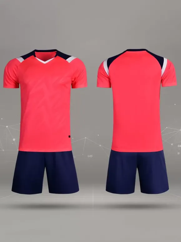 Ensemble Sport Football Manches Courtes 2 Pièces Personnalisation Homme