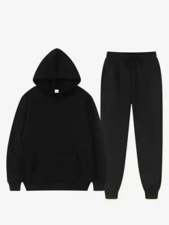 Ensemble Vêtements De Sport Hommes À Capuche Confortable