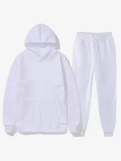 Ensemble Vêtements De Sport Hommes À Capuche Confortable