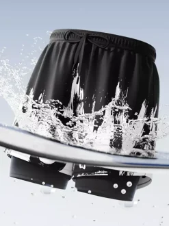 Ensemble de maillots de bain grande taille pour hommes caleçons boxers anti-embarras