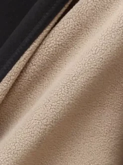 Ensemble de 2 sous-vêtements thermiques chauffants en polaire à col rond pour hommes et couples