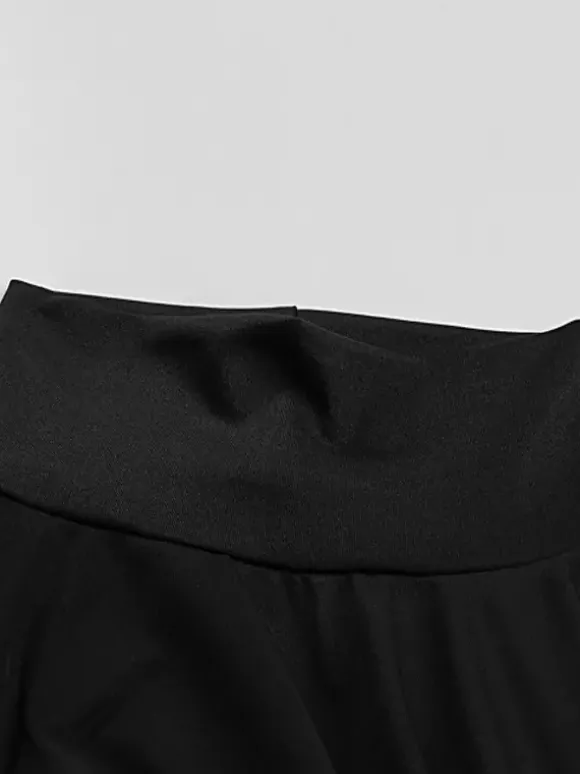Ensemble deux pièces pour femme haut à col roulé haut et jupe longue fendue tenue printemps 2026