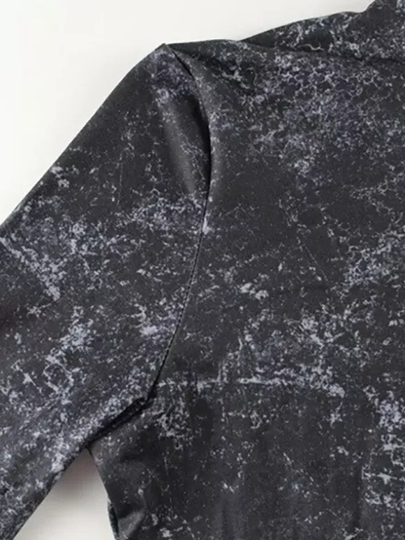 Ensemble deux pièces pour filles sexy haut court zippé à col montant et pantalon évasé tenue printemps 2026