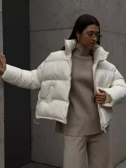 Ensemble de vêtements d'intérieur en tricot de couleur unie pour femmes 2026