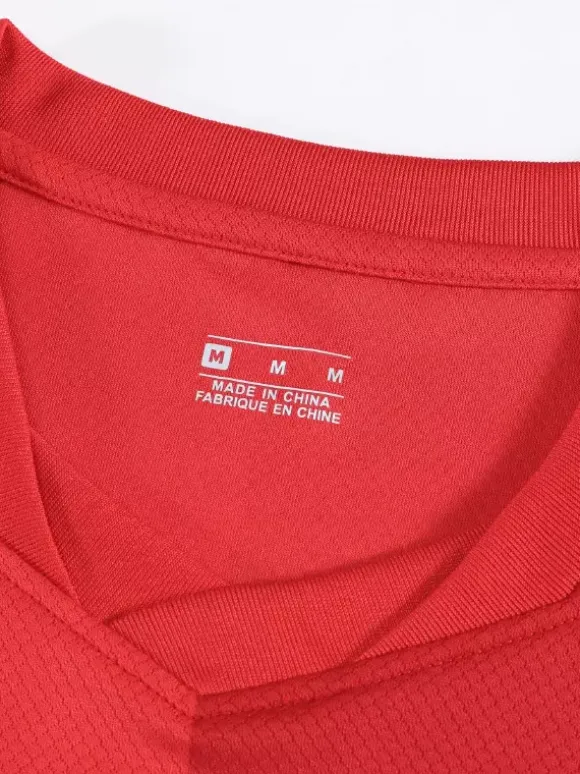 Ensemble 3 pièces maillot domicile rouge à manches courtes du Canada 2026 n° 19 Davies et n° 10 David