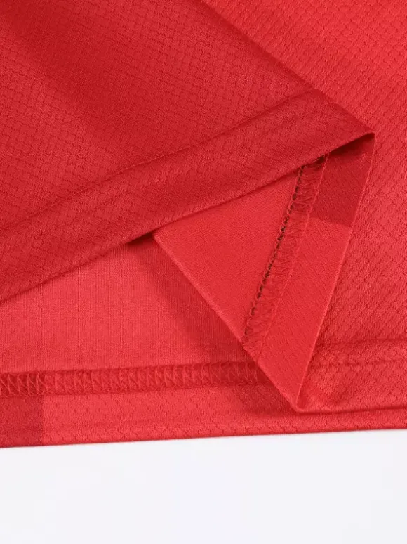 Ensemble 3 pièces maillot domicile rouge à manches courtes du Canada 2026 n° 19 Davies et n° 10 David