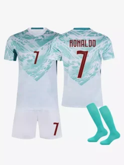 Ensemble 3 pièces maillot extérieur de l'équipe nationale 25/26 n°7 Ronaldo n°17 R. Leão