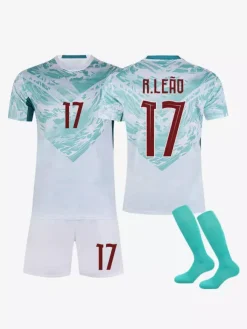 Ensemble 3 pièces maillot extérieur de l'équipe nationale 25/26 n°7 Ronaldo n°17 R. Leão