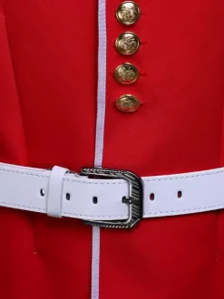 Ensemble rétro rouge pour hommes élégant manches longues costume machaon Performance vêtements de danse