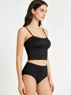 Ensembles de lingerie 2 pièces vert soutien-gorge et culotte