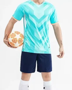 Ensemble Sport Football Manches Courtes 2 Pièces Personnalisation Homme