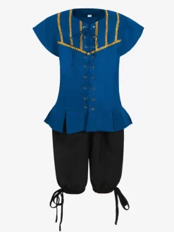 Ensemble vintage noir rétro polyester manches courtes costumes rétro pour homme Bourgogne