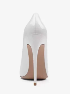Escarpins à Talons Hauts avec Bout Pointu Unicolore