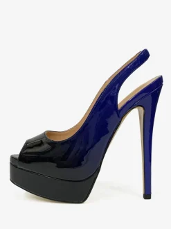 Escarpins Femmes Talons Hauts Bout Ouvert Plateforme Talon Aiguille