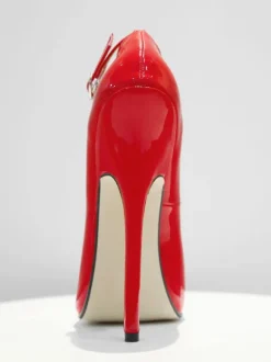Escarpins sexy rouges 6 3 