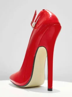Escarpins sexy rouges 6 3 