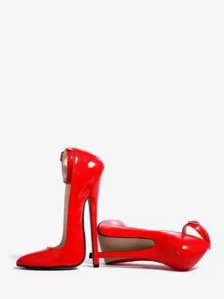 Escarpins sexy rouges 6 3 