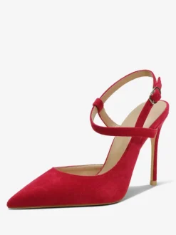 Escarpins Vernis Femmes À Talons Hauts À Bout Pointu Noirs