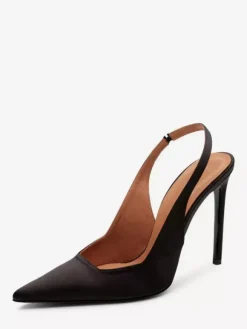 Escarpins bordeaux à talons hauts et bout pointu pour femmes (2026)