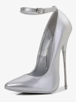 Escarpins en cuir PU à talons hauts sexy pour femmes