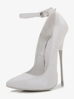 Escarpins en cuir PU à talons hauts sexy pour femmes