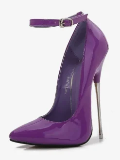 Escarpins en cuir PU à talons hauts sexy pour femmes
