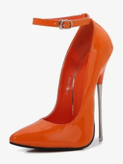 Escarpins en cuir PU à talons hauts sexy pour femmes