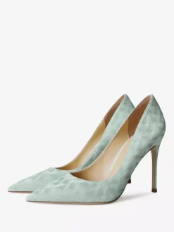 Escarpins femmes à talons hauts imprimé poisson talon aiguille cuir PU