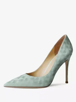 Escarpins femmes à talons hauts imprimé poisson talon aiguille cuir PU