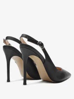 Escarpins noirs à bout pointu pour femmes