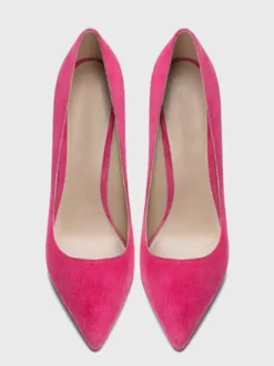 Escarpins à Talons Hauts avec Bout Pointu Unicolore