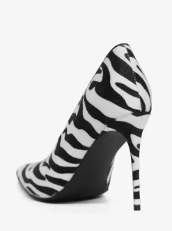 Escarpins à talons hauts bordeaux pour femmes bout pointu à enfiler