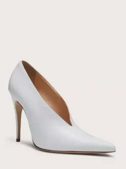 Escarpins à talons hauts bordeaux pour femmes bout pointu à enfiler