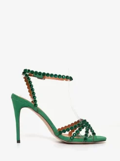 Escarpins À Talons Hauts Pour Femmes Chaussures Talon Aiguille Tige En Micro Suède
