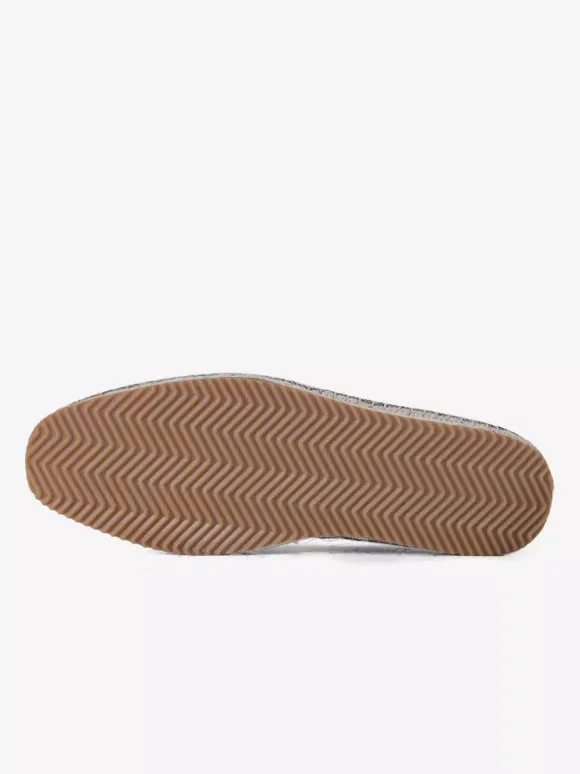 Espadrilles à enfiler pour homme avec semelle en corde tressée
