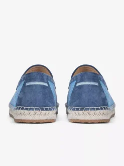 Espadrilles à enfiler pour homme avec semelle en corde tressée