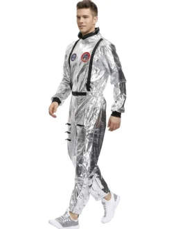 Femmes Homme Enfatn Astronaute Cosplay Costume Combinaison Costumes d'Halloween