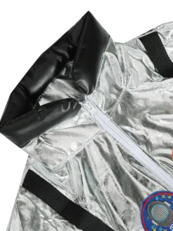 Femmes Homme Enfatn Astronaute Cosplay Costume Combinaison Costumes d'Halloween